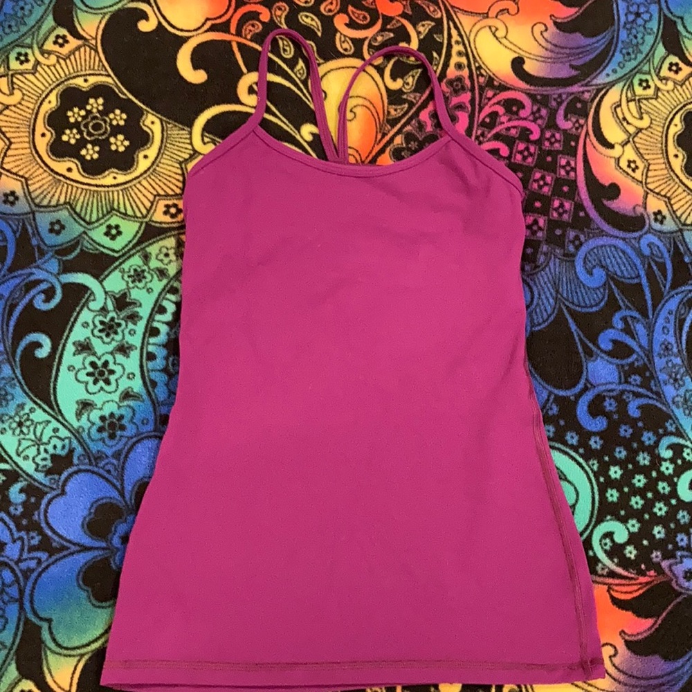 Lululemon Athletica Workout Top Purple Size 4